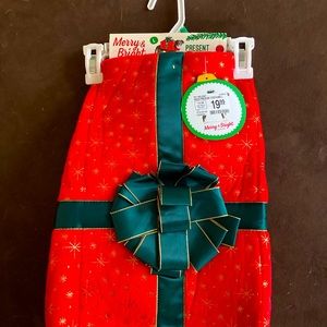 Doggy Holiday Present costume - size L